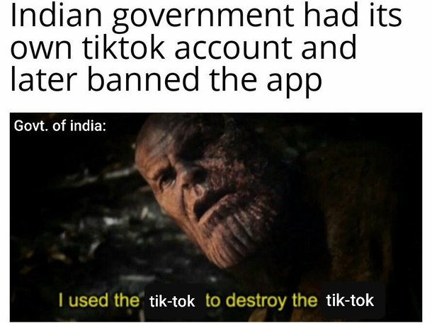 Back fire tik-tok