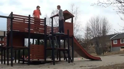 Back flip at the park