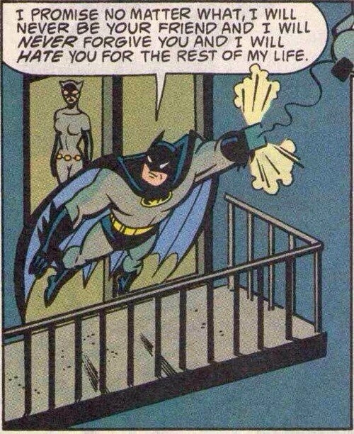 Back when Batman was a  year old girl