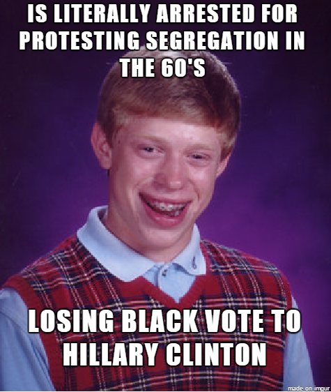 Bad Luck Bernie Sanders