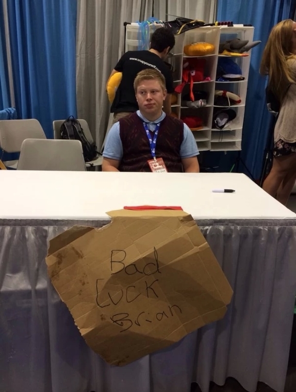 Bad Luck Brian at Vidcon