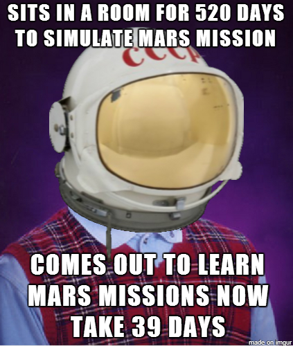 Bad Luck Cosmonaut