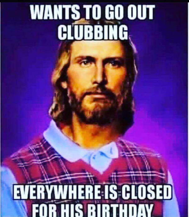 Bad luck Jesus