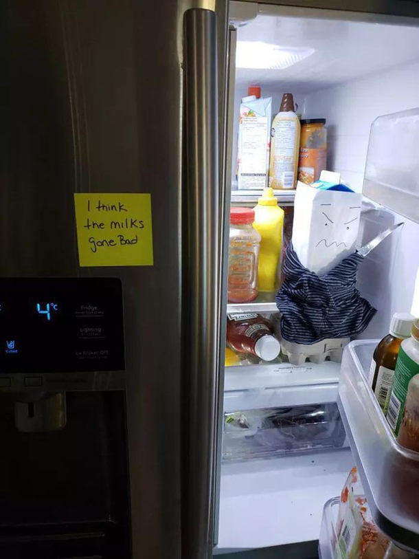 Bad milk