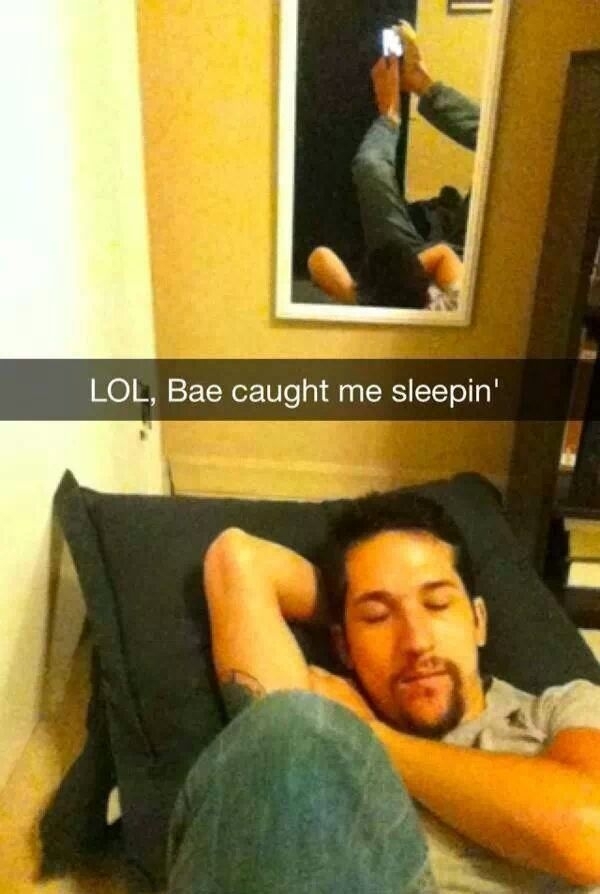 Bae caught me slippin - best one Ive seen