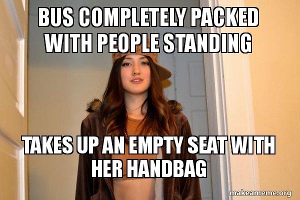 Bag needs a rest too you know