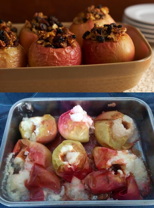 Baked apples