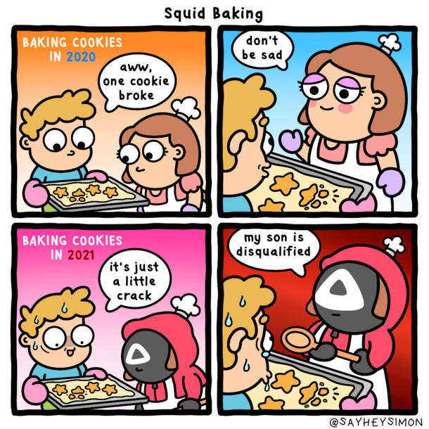 baking cookies in  OC
