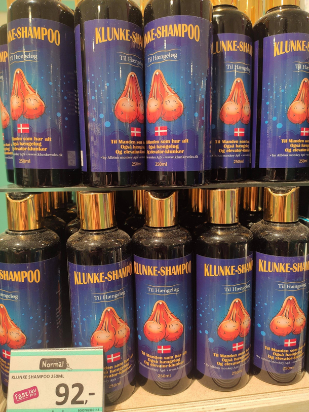 Balls shampoo in Denmark