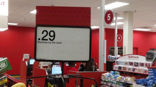 Bananas by the what