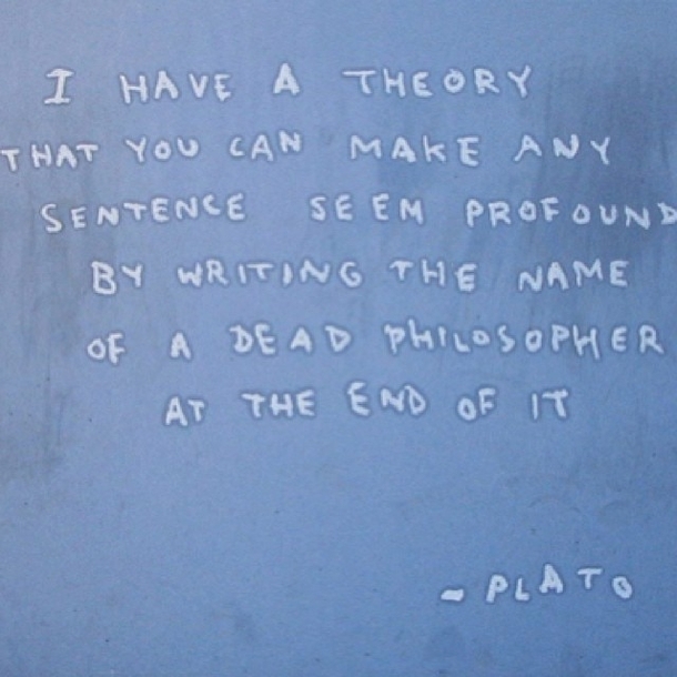 Banksy is profound