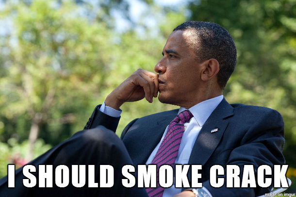 Barack Obama right now