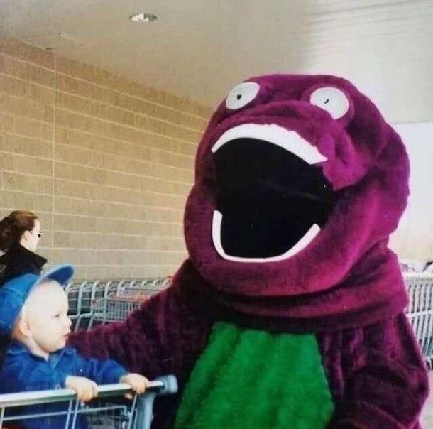 Barney doesnt seem to be doing as well as he used to