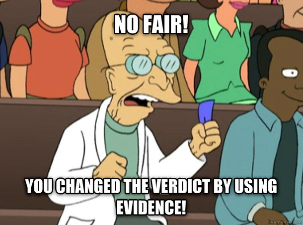 Basically how I see people on facebook still complaining about the Zimmerman verdict