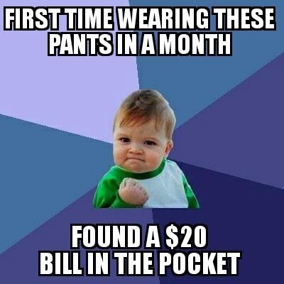 Basically won my own personal lottery