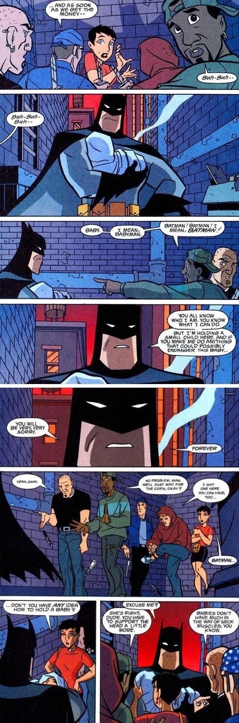 Batman doesnt mess around