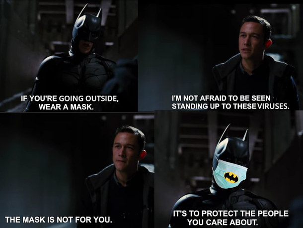 Batman knows the importance