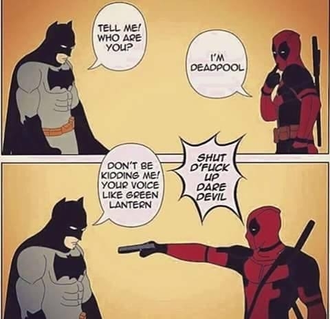 Batman meets Deadpool