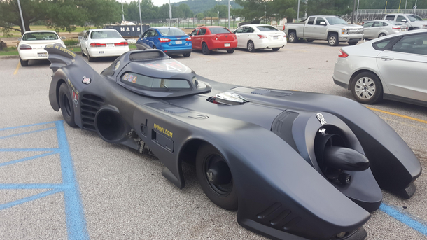 Batman parks like an asshole