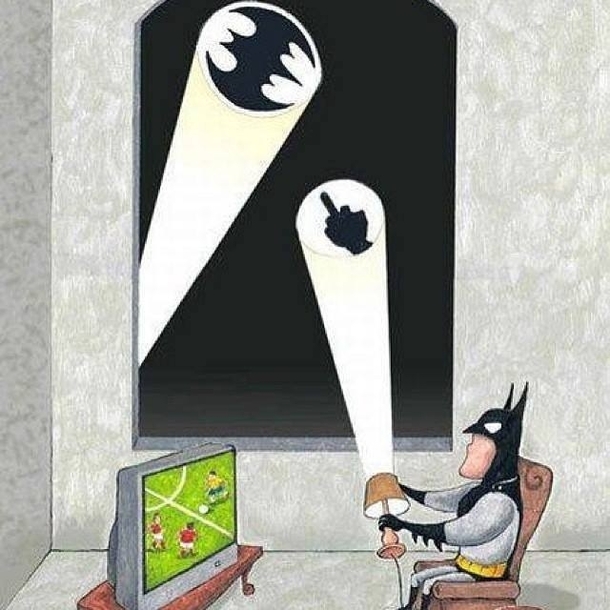 Batmans day off