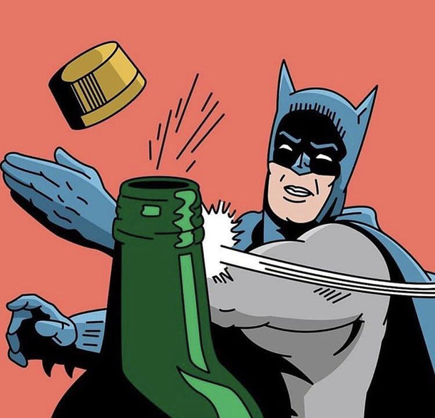 Batmans flipped his lid 
