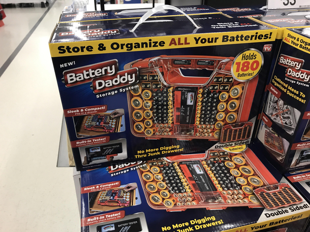 Batteries not included Who the hell has this many loose batteries hanging arounddouble sided