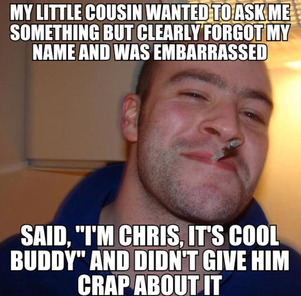 Be a Good Guy Greg to your younger relatives this holiday you were in their shoes once