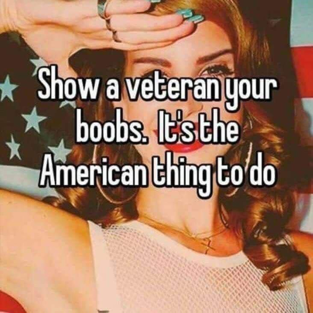 Be a patriot