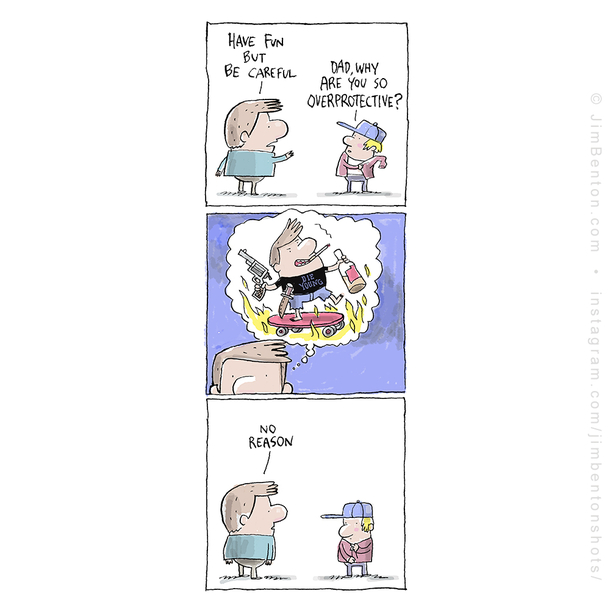 be careful