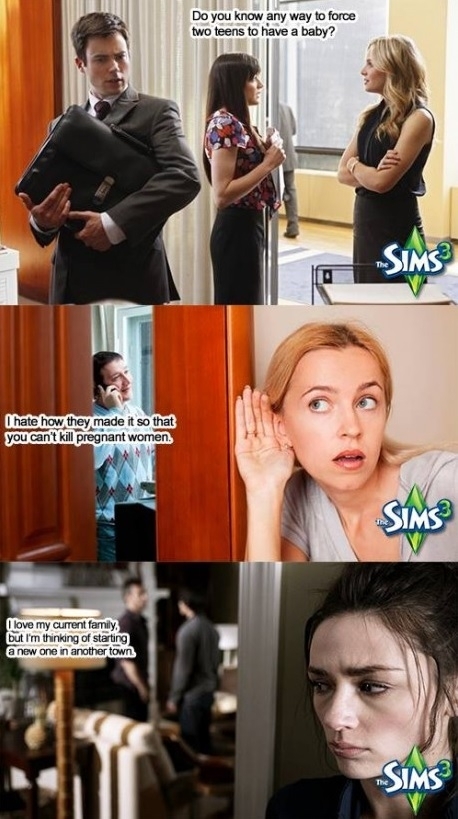 Be careful talking about the Sims in public x-post from rthesims