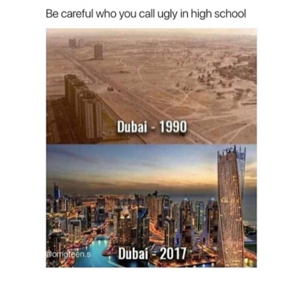 Be careful who you call ugly in school