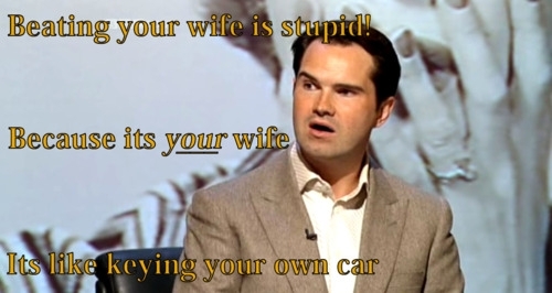 beating your wife is stupid