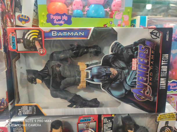 BECAUSE ITS BATMAN
