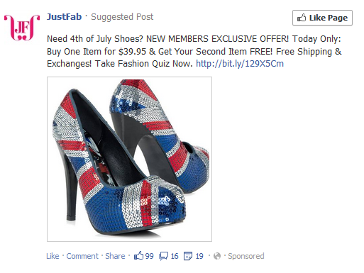 Because nothing says America like the British flag