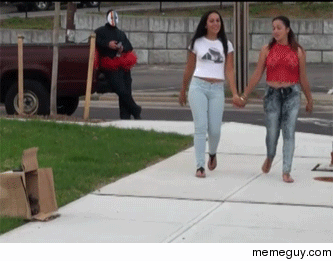 Because the guy in the back was totally allright