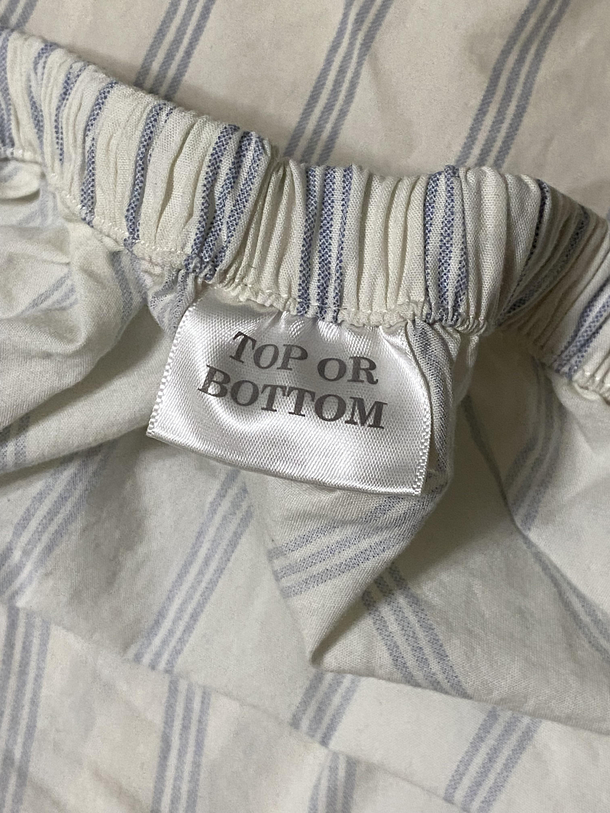 Bedsheets getting personal