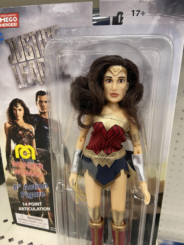 Been a rough day for Wonder Woman