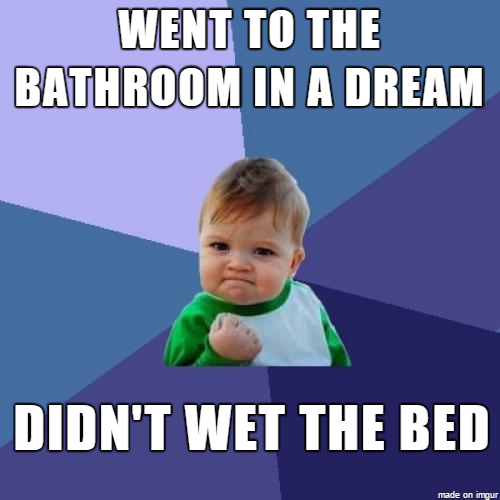 Been potty trained for  years and still consider this a success