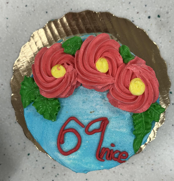 Been waiting years to get my dad this cake Today was finally the day