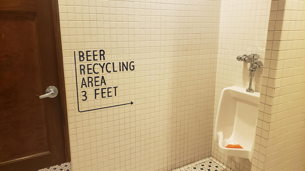 Beer Recycling Area