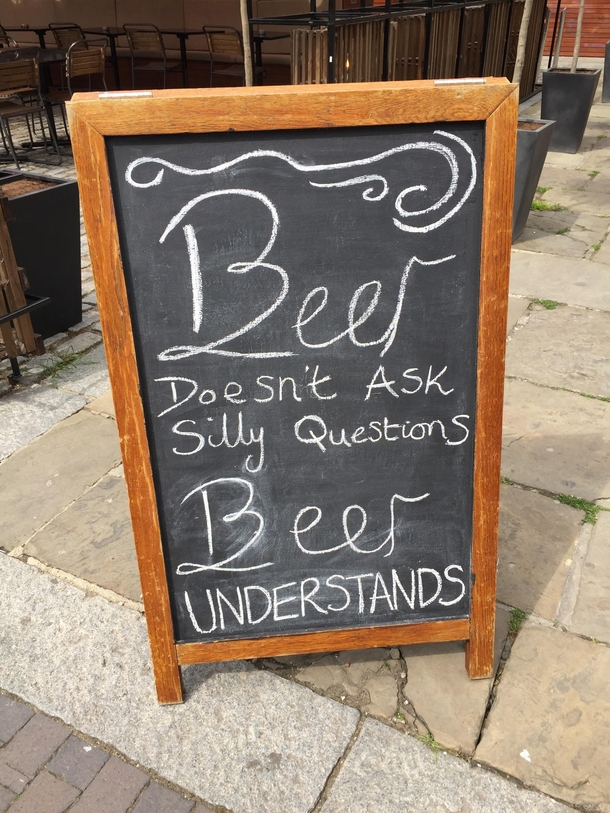 Beer understands