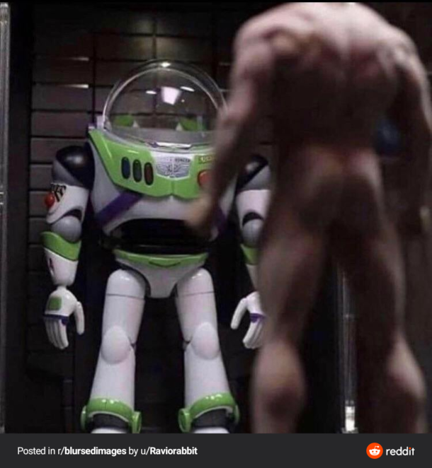 Before buzz Lightyear gets in the suite