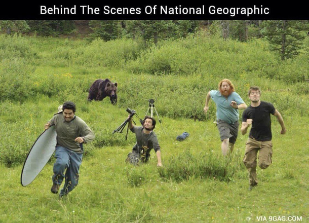 Behind the scenes NAT GEO