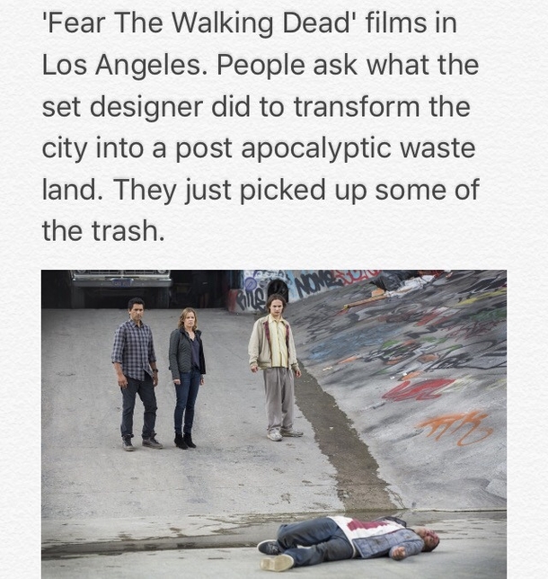 Behind the scenes of Fear The Walking Dead