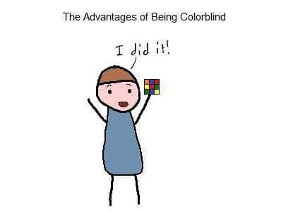 Being colorblind isnt all that bad after all