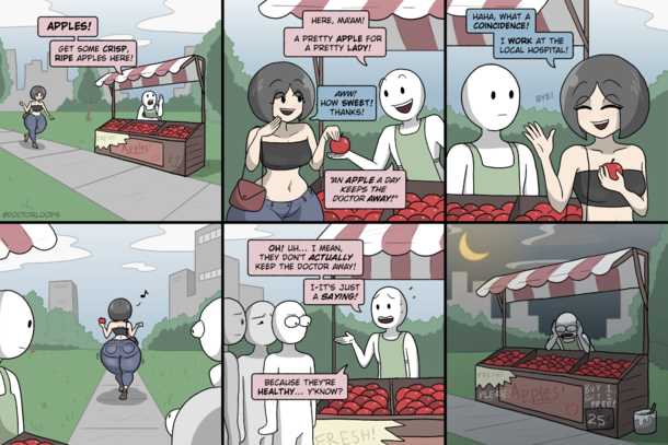 Being healthy is probably overrated anyway 