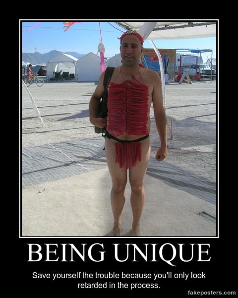 Being Unique