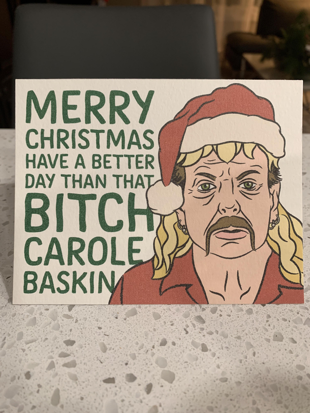 Best Christmas Card I received