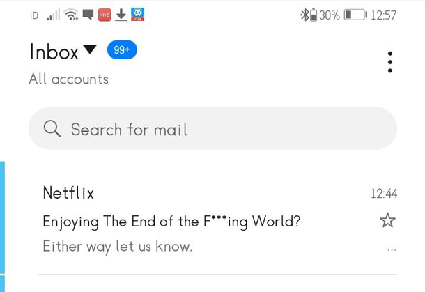 Best email Ive received in a very long time from Netflix