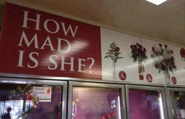 Best Florist sign ever